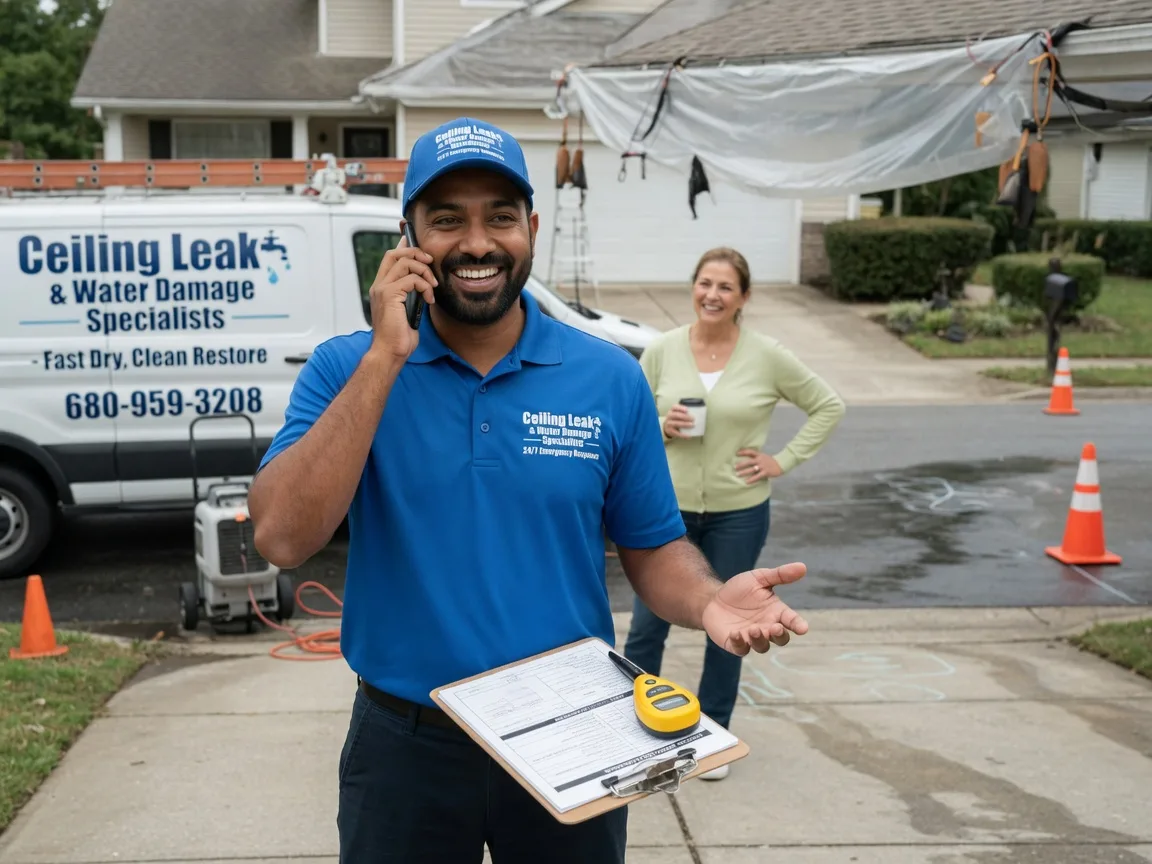 Ceiling Leak Cleanup Nakina, NC FAQs