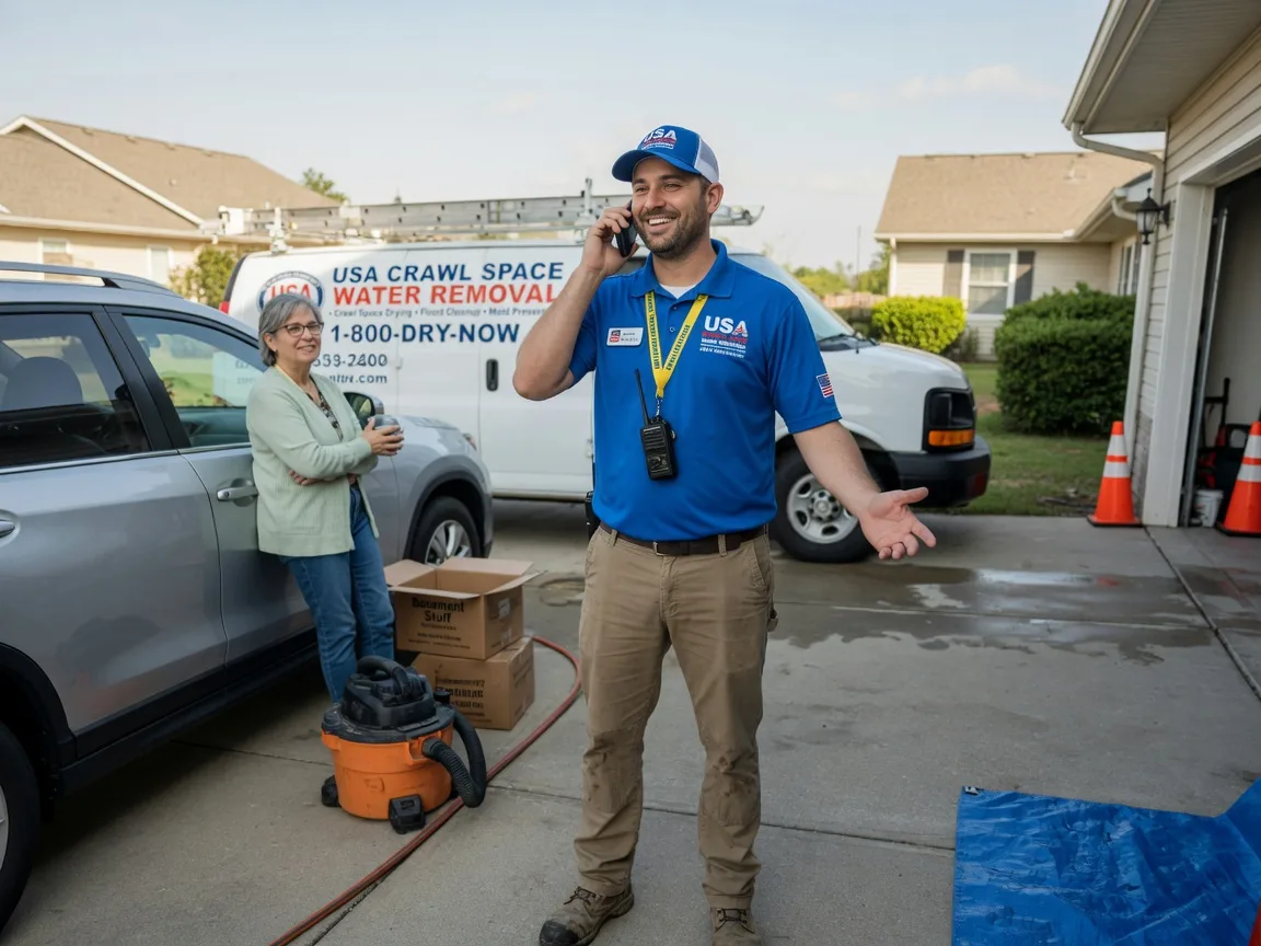 Crawl Space Water Removal Nakina, NC FAQs